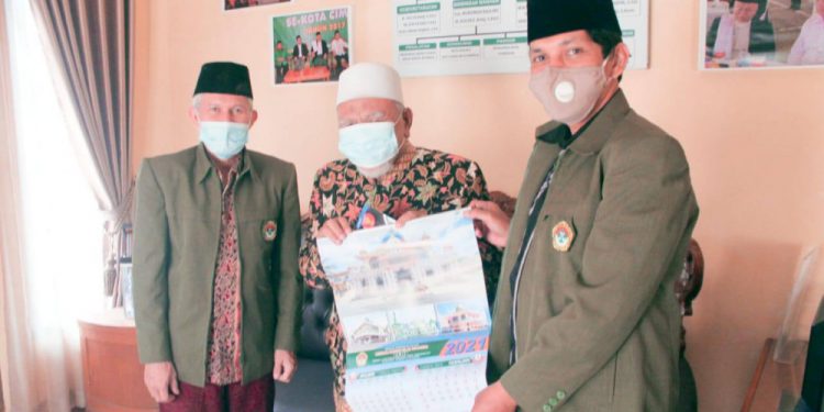 DPD LDII Cimahi saat menemui Ketua MUI pada Rabu (9/3). Dok. LINES Cimahi