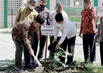 Kemenag Rohul Apresiasi Tanam Pohon dari LDII