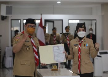Lantik Sakoda SPN Jawa Barat, Ridwan Kamil: Bantu Jaga Negeri