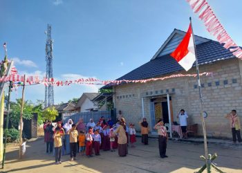 LDII Ampui, Pangkalpinang Peringati HUT RI ke-77 dengan Upacara Bendera