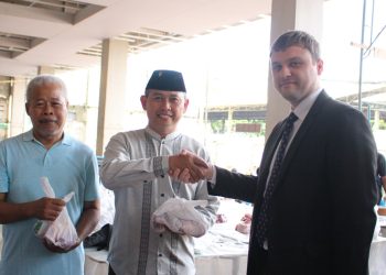 Sekretaris III Kedubes Federasi Rusia Berkunjung ke LDII pada Hari Raya Idul Adha