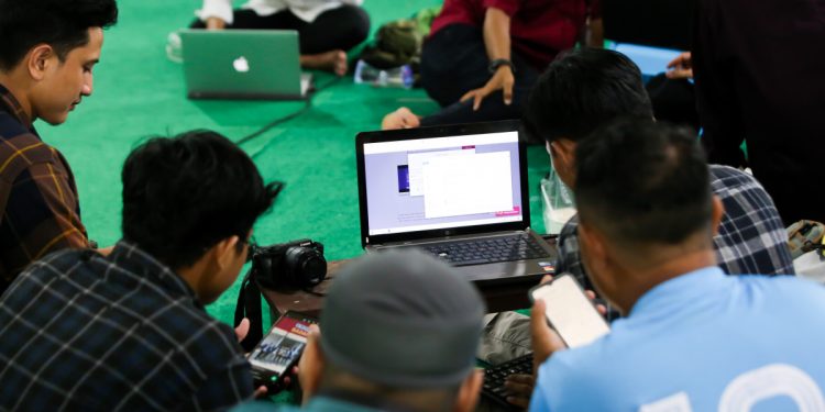Pelatihan Jurnalistik Digital Media Media Sosial LDII LINES komunikasi