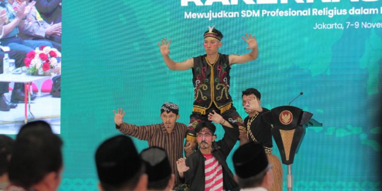 Rakernas LDII 2023 Persinas ASAD Expo Rakernas LDII Penampilan Teatrikal Pencak Silat