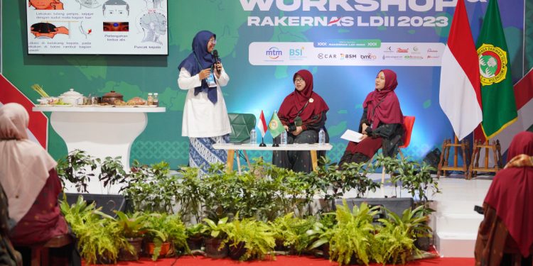 Expo Rakernas LDII LDII Rakernas LDII 2023 Akupresur Cegah Stunting