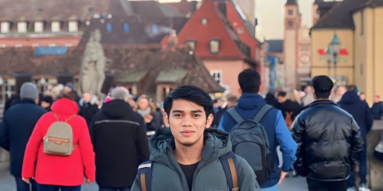 Danil Yunanda Widul Rahmat Pemuda LDII asal Bone, Sulawesi Selatan meraih program Freiwilliges Soziales Jahr (FSJ). Foto: LINES