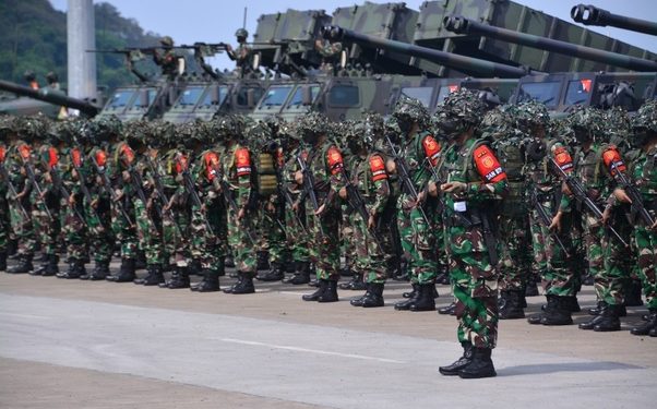Ilustrasi Kostrad, Pemberangkatan Latihan Brigif Raider 13 Divif 1 Kostrad TA 2021.
Sumber: Media Indonesia.