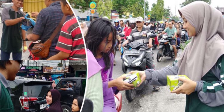 LDII Siak bagi takjil