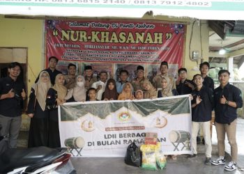 LDII Ilir Timur Tiga Bagikan Sembako ke Panti Asuhan