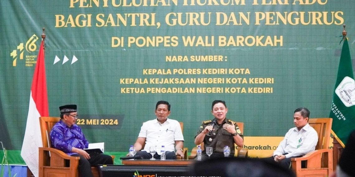 Ponpes Wali Barokah Kediri Helat Penyuluhan Hukum Terpadu