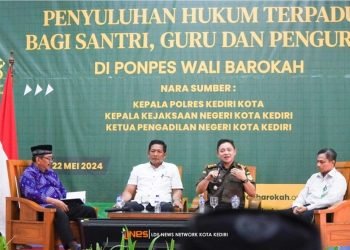 Ponpes Wali Barokah Kediri Helat Penyuluhan Hukum Terpadu