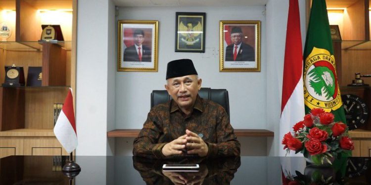 Ketua Umum DPP LDII KH Chriswanto Santoso mengajak masyarakat untuk menata niat saat berkurban. Foto: LINES.