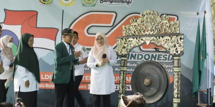 DPD LDII Banyuwangi menghelat “Perkemahan Akhir Tahun Ajaran Cinta Alam Indonesia (Permata CAI) ke-45” di Bumi Perkemahan Wisata Waduk Sidodadi. Foto: LINES.