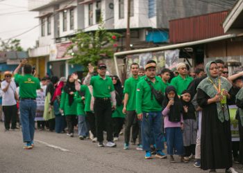 LDII Timika Hadiri Pawai Ta’aruf untuk Sambut Tahun Baru Islam