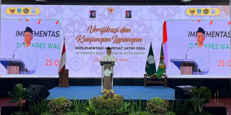 Pondok Pesantren (Ponpes) Wali Barokah Kota Kediri menerima kunjungan tim verifikator Implementasi Inisiatif, Kolaborasi, Inovasi Pesantren Sehat Jawa Timur (IKI PESAT Jatim) Tahun 2024, pada Jumat (25/10). Foto: LINES