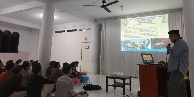 PC LDII Lamasi menggelar pembekalan kewirausahaan pada Sabtu (19/10). Foto: LINES.