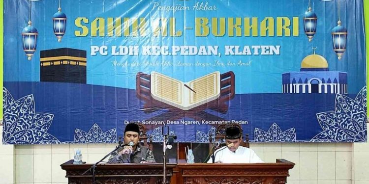 Pengajian akbar Sahih Bukhori LDII Pedan. Foto: LINES.