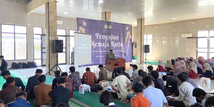 DPD LDII Bandar Lampung gelr pengajian usia remaja terkait karakter luhur. Foto: LINES.