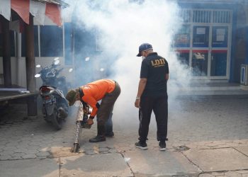 LDII Jombang dan Ponpes Gadingmangu Gelar Baksos dan Fogging Lawan DBD