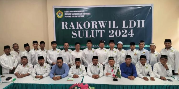 Rapat Koordinasi Wilayah (Rakorwil) LDII Sulut, di Manado, pada Minggu (27/10). Foto: LINES