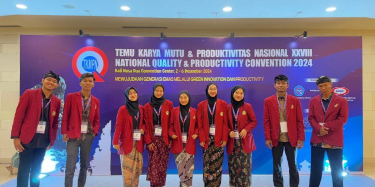 Delapan mahasiswa Sekolah Tinggi Agama Islam Minhaajurrosyidin (STAIMI) Jakarta meraih medali emas dalam kompetisi Quality Excellence Activity (QEA) Temu Karya Mutu dan Produktivitas Nasional (TKMPN) XXVIII 2024. Foto: LINES