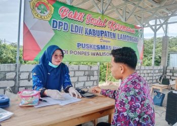 LDII Lamongan Gandeng Puskesmas Pucuk Gelar Bakti Sosial Kesehatan
