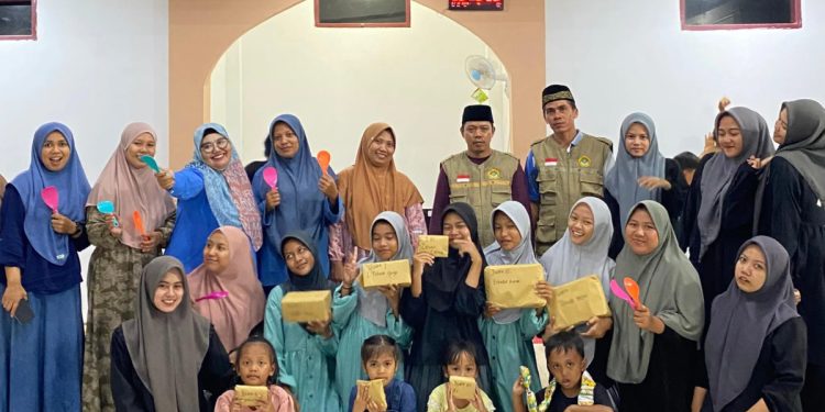 Bidang Pendidikan Keagamaan dan Dakwah DPD LDII Kabupaten Luwu yang bekerja sama dengan Penggerak Pembina Generasi Penerus (PPG) menggelar Pengajian Akhir Tahun pada, Selasa (31/12). Foto: LINES