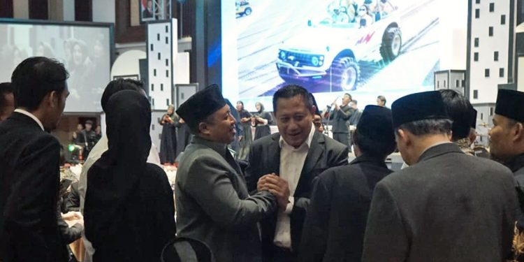 DPD LDII Kabupaten Bandung Hadiri Pisah Sambut Kapolresta Bandung. Foto: LINES.