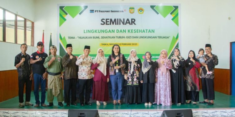 DPD LDII Kabupaten Mimika menghelat seminar lingkungan dan kesehatan di aula gedung serbaguna DKM Miftahul Huda, Kota Timika, Papua Tengah, Minggu (2/2). Foto: LINES