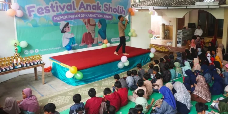 DPD LDII Kabupaten Gunungkidul menggelar Festival Anak Sholih 2024 di kompleks Masjid Nur Hidayatullah, Sumberjo, Gunungkidul, Daerah Istimewa Yogyakarta (DIY). Foto: LINES