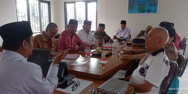 DPD LDII Kota Cimahi menghadiri rapat koordinasi Forum Kerukunan Umat Beragama (FKUB). Foto: LINES.