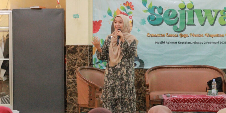 PC LDII Banjarsari menggelar seminar kesehatan mental bertajuk Sejiwa (Sehatkan Emosi, Jaga Mental, Wujudkan Iman) untuk memperkuat mental dan spiritual generasi muda. Foto: LINES