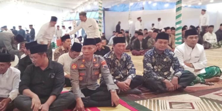 Forum Komunikasi Pimpinan Daerah (Forkopimda) Kabupaten Magelang kembali menggelar acara buka puasa bersama yang juga dihadiri LDII Ngablak, Magelang. Foto: LINES.