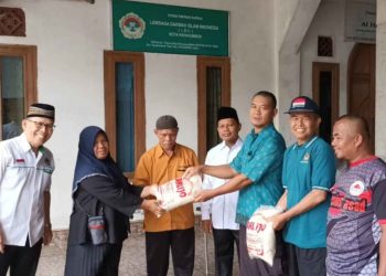 LDII Payakumbuh Salurkan Sembako untuk Fakir Miskin dan Duafa