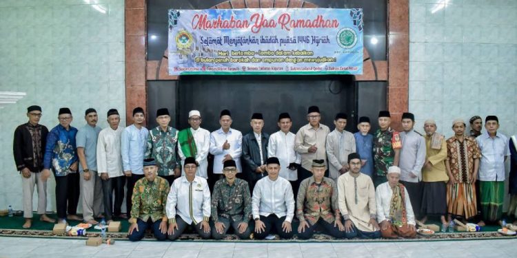 PC LDII Grogol dan Pulomerak rutin mengadakan pengajian yang dipusatkan di Masjid Al Manshurin, Kecamatan Grogol, Cilegon, Banten. Foto: LINES.