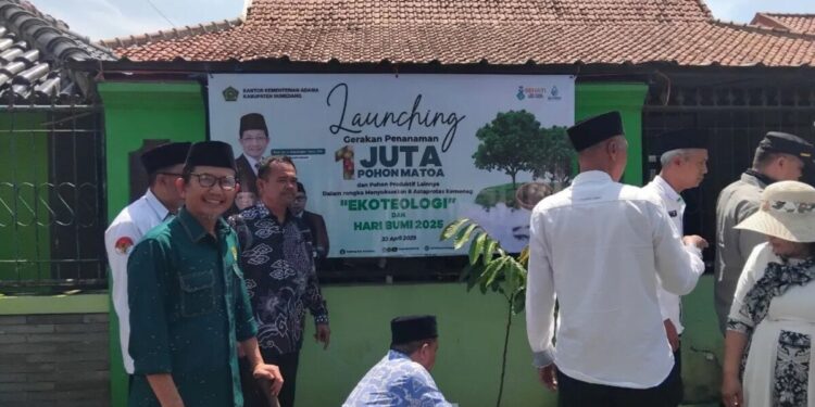 DPD LDII Kabupaten Sumedang menghadiri undangan “Gerakan Penanaman 1 Juta Pohon Matoa”, yang diselenggarakan serentak di seluruh Indonesia, pada Selasa (22/4). Foto: LINES