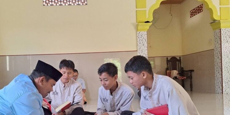 PC LDII Lamasi melalui Penggerak Pembina Generus (PPG) menggelar evaluasi kelompok belajar mengajar (KBM) usia PAUD hingga usia pra-nikah. Foto: LINES.