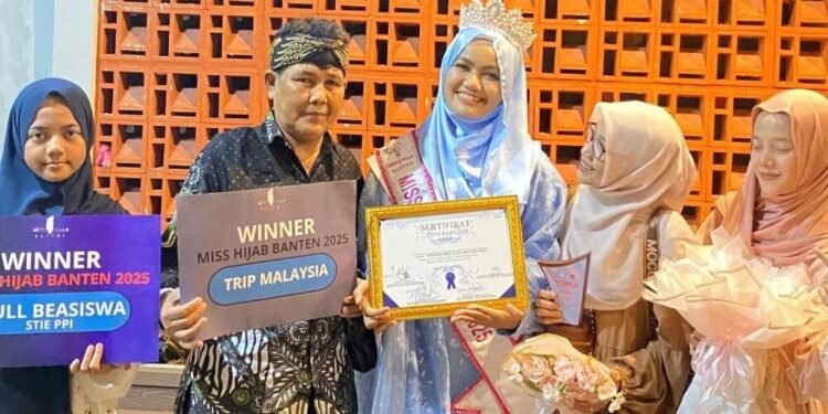 generasi muda LDII. Liza Azzahra (21), meraih Juara 1 Miss Hijab Banten 2025. Foto: LINES.