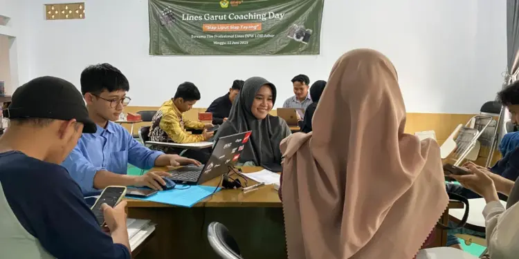 DPD LDII Kabupaten Garut menggelar pelatihan jurnalistik bertajuk “Coaching Day Tim LINES”, pada Minggu (22/6), di Gedung Serbaguna Pondok Pesantren Baitul Makmur, Tarogong Kidul, Kabupaten Garut, Jawa Barat. Foto: LINES