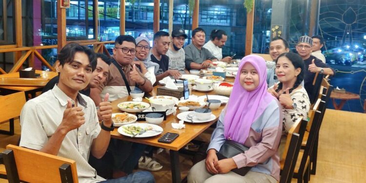 DPW LDII Provinsi Papua Selatan menggelar pertemuan bersama sejumlah wartawan di Kota Merauke, Jumat (13/6/2025). Foto: LINES