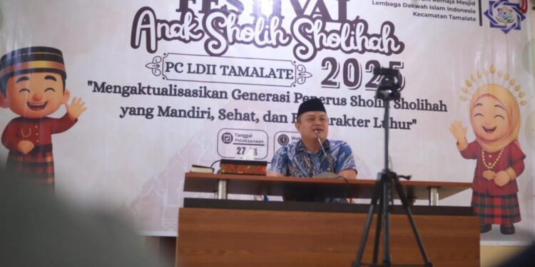 Pimpinan Cabang (PC) LDII Tamalate sukses menyelenggarakan Festival Anak Sholih di Masjid Nurul Huda, Kota Makassar, Jumat (27/6). Foto: LINES