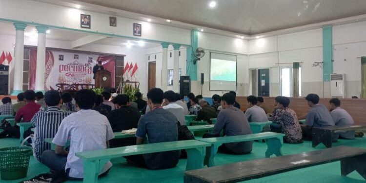 Pondok Pesantren (Ponpes) Citra Suhada naungan DPD LDII Wonogiri, menyelenggarakan Asrama Cinta Alam Indonesia (CAI) selama tiga hari. Foto: LINES