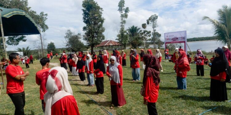 Dua PC LDII di Berau menggelar family gathering. Foto: LINES.