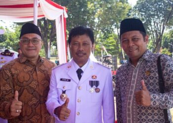 LDII Kota Cirebon Hadiri Upacara HUT ke-80 RI di Stadion Bima