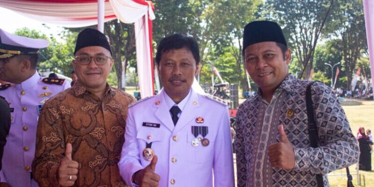 DPD LDII Kota Cirebon turut serta dalam upacara peringatan HUT ke-80 Republik Indonesia. Foto: LINES.