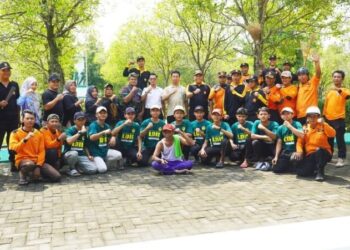 Gelorakan Nasionalisme, LDII Ngawi Gandeng Pelajar, Santri, dan Ormas untuk Kerja Bakti