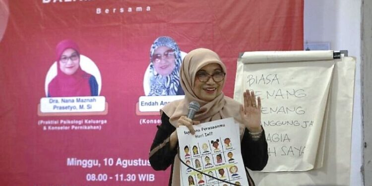 PC LDII Cikarang Timur bekerja sama dengan PC LDII Cikarang Utara dan Cikarang Pusat menggelar acara workshop parenting. Foto: LINES.