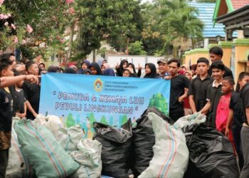 Pemuda LDII Nunukan Gelar Pengajian Semalam Suntuk dan Aksi Bersih-bersih Sampah