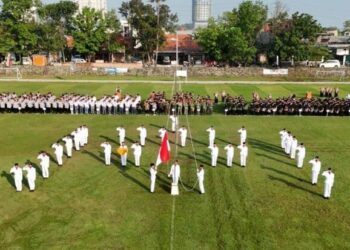 Pondok Pesantren Sumber Barokah Karawang Gelar Upacara HUT Kemerdekaan RI