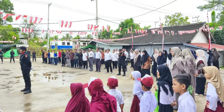 DPD LDII Kabupaten Berau  mengadakan upacara bendera memperingati Hari Kemerdekaan ke-80 RI. Foto: LINES