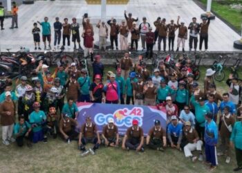 LDII Berbah Gelar Gowes Haornas 2025